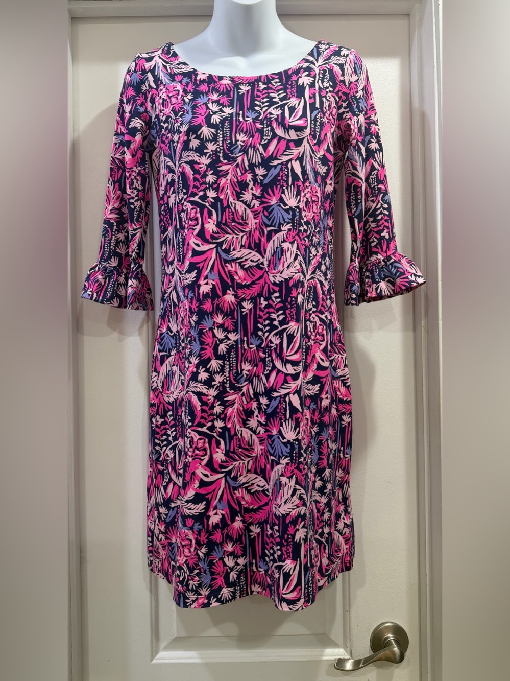 Lilly Pulitzer 🆕 Sophie Ruffle UPF 50+ Swing of Things Size XS Dress